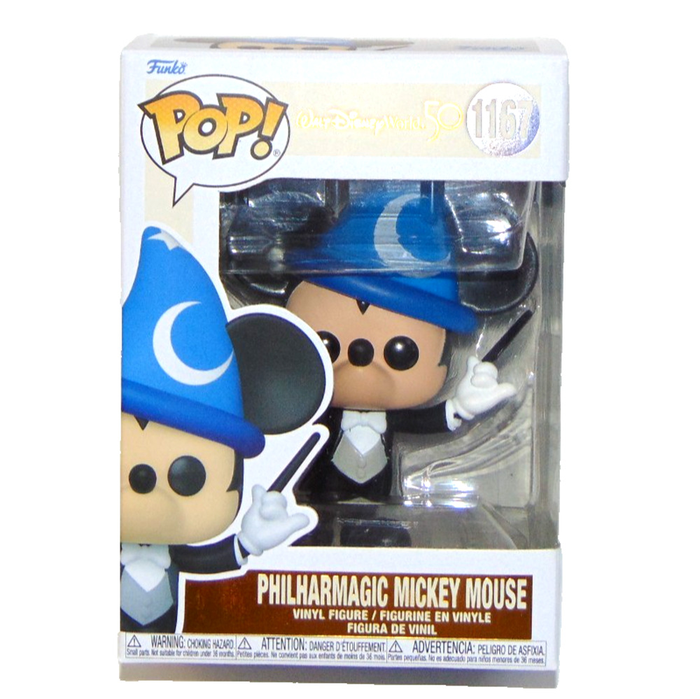 Funko Pop #1167 PhilharMagic Mickey Mouse Walt Disney World 50th Anniversary WDW